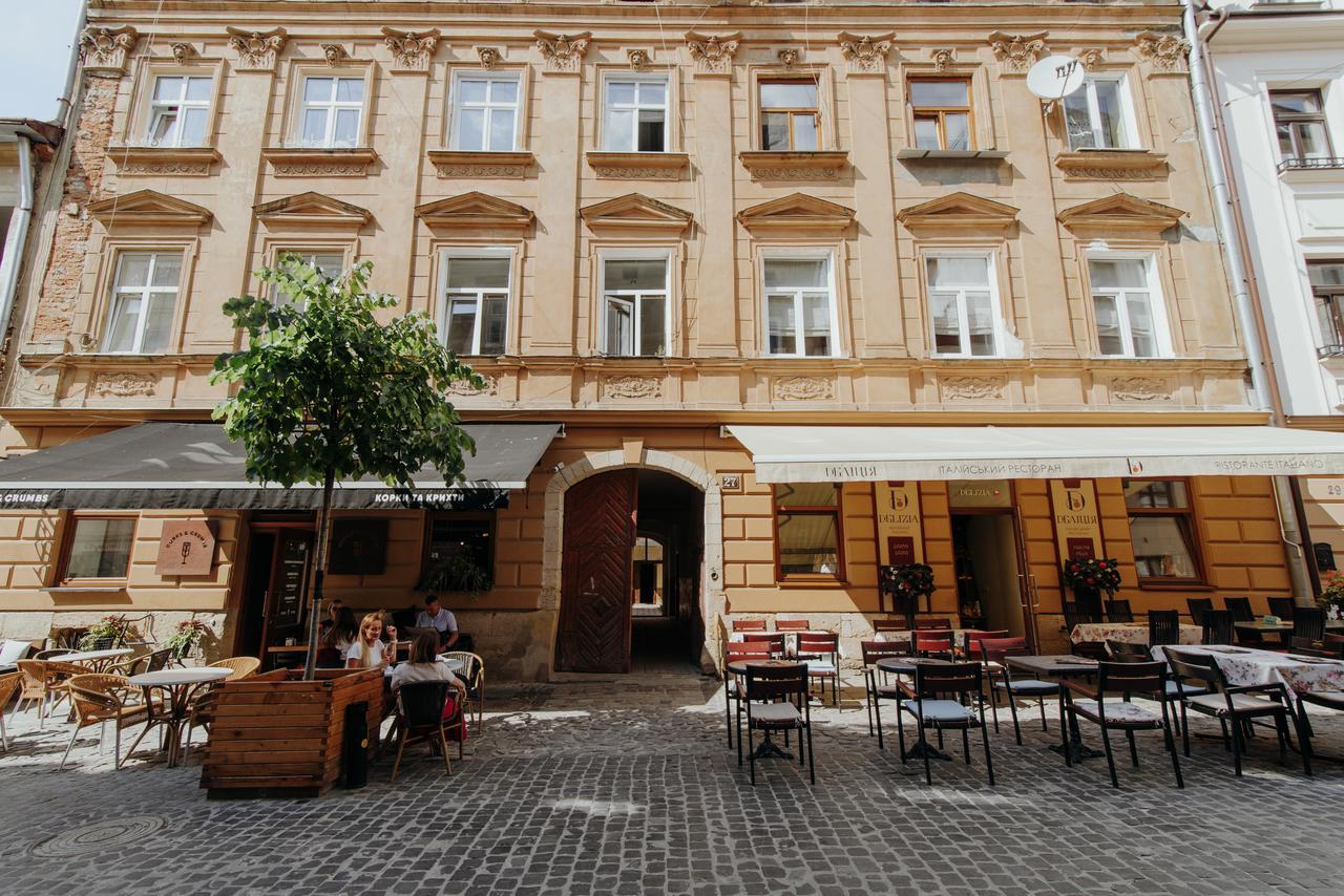 Apartment On Lesi Ukrainky Lemberg Exterior foto